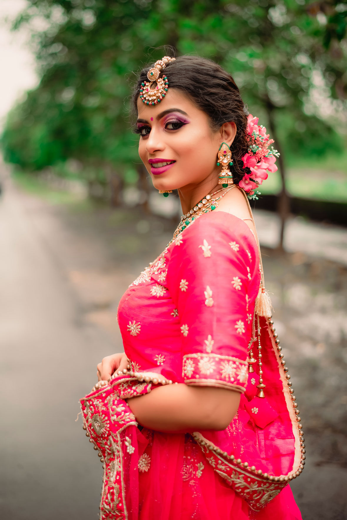 Maharashtrian bridal look