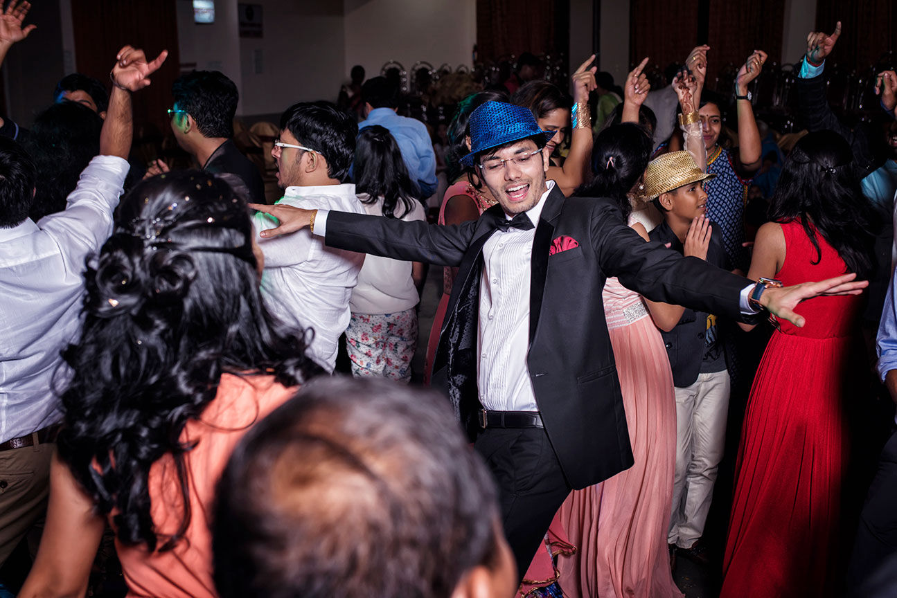 Engagement ceremony dancing