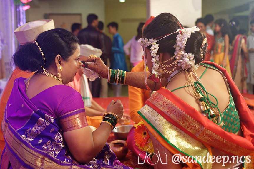 Mothers emotions at wedding ceremony